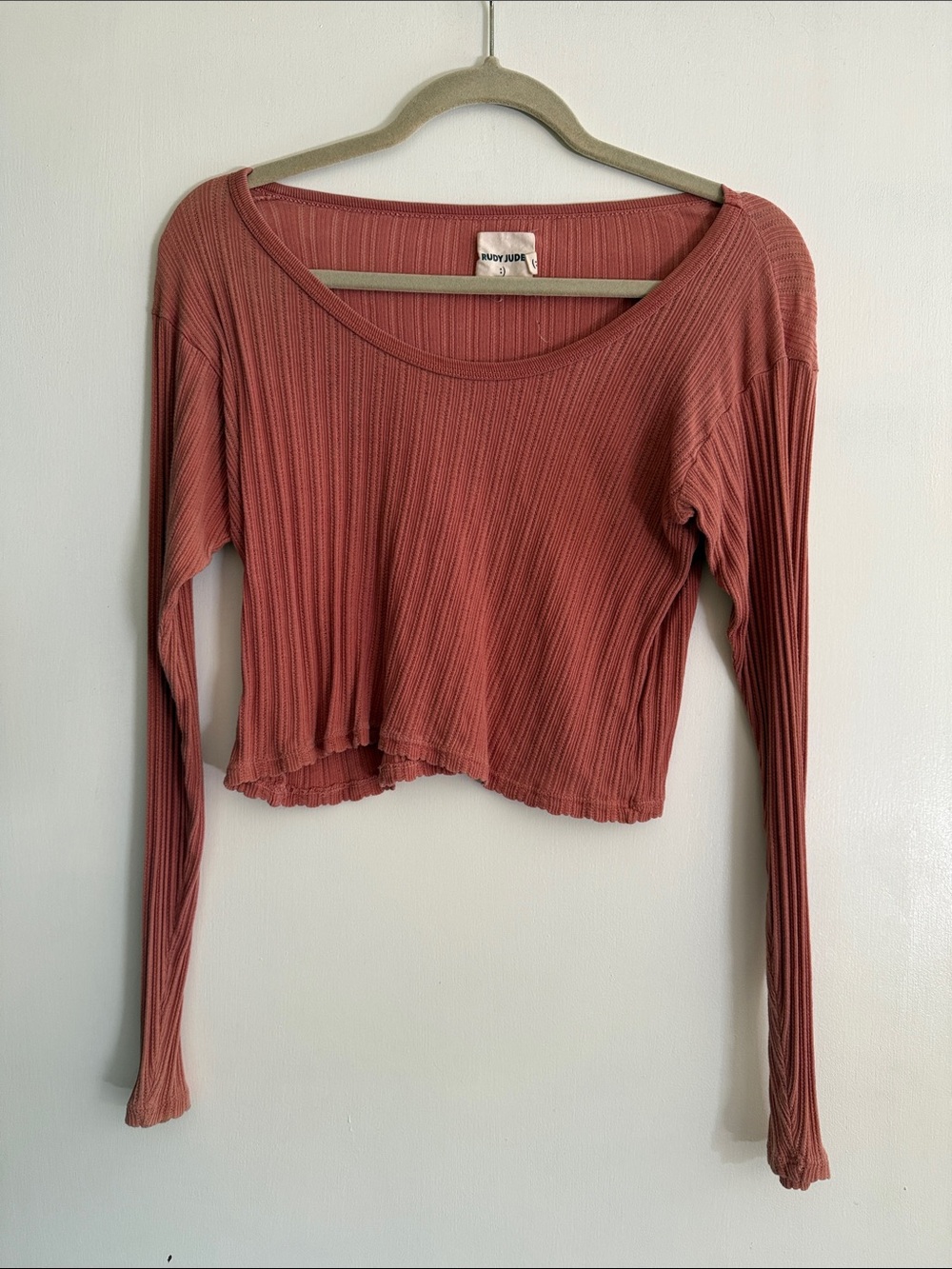 Rudy Jude Pointelle Sissy Top | Rust | M